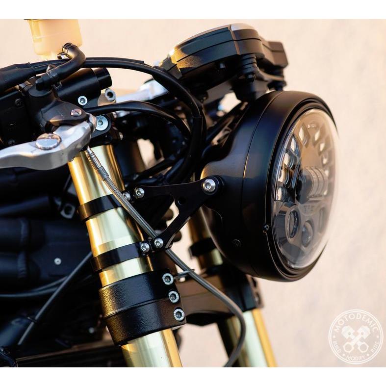 MOTODEMIC EVO-S LED ヘッドライト Speed Triple 11-15 グラファイト