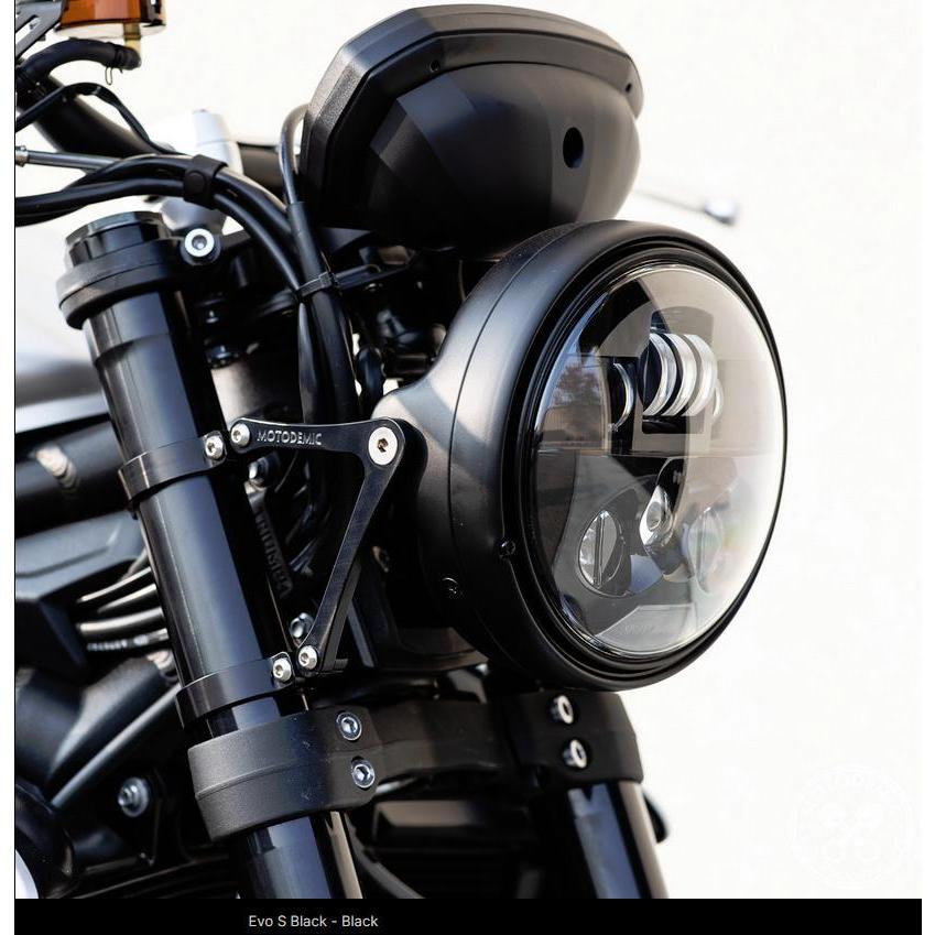 MOTODEMIC EVO-S LED ヘッドライト Speed Triple RS ブラック