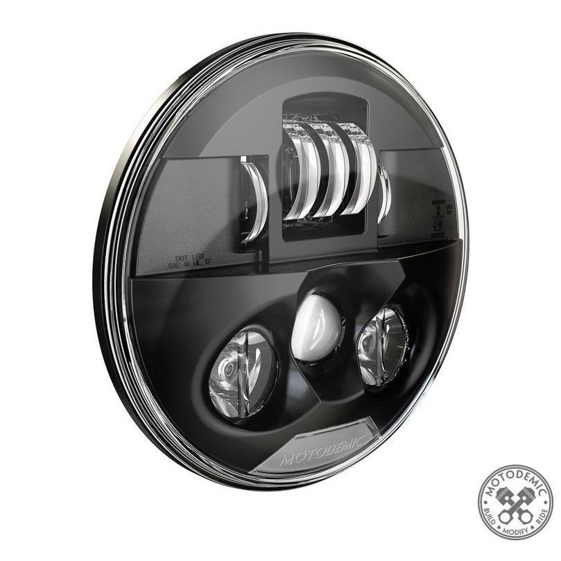 MOTODEMIC EVO-S LED ヘッドライト Street Triple 675 07-11 ブラック