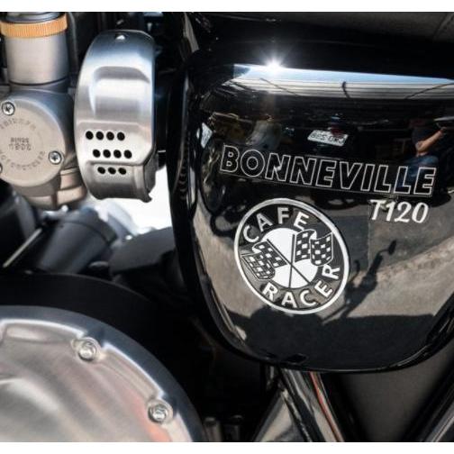 Motone(モートーン） カフェレーサー エンブレム パネル 直径8cm