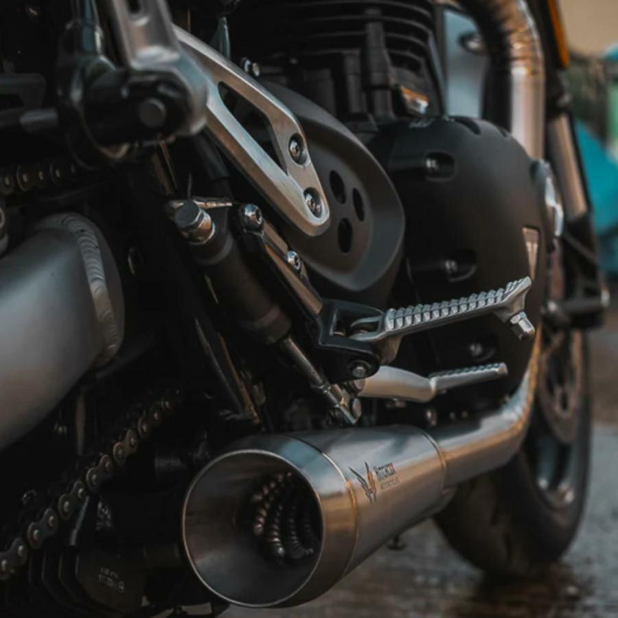 トライアンフ スピードツイン1200 ローマウント フルエキゾースト