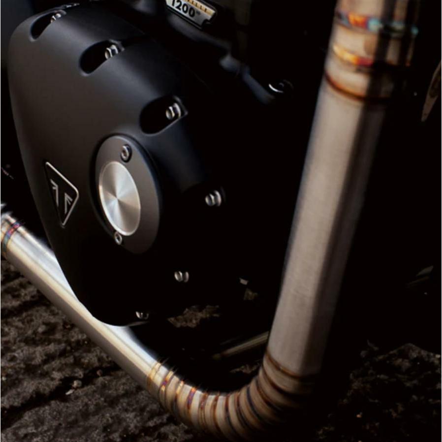 バイク トライアンフ スラクストン1200 スピードツイン1200 エキマニ