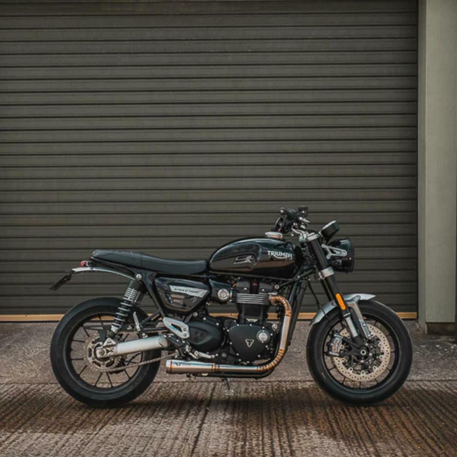 トライアンフ スピードツイン1200 ローマウント フルエキゾースト