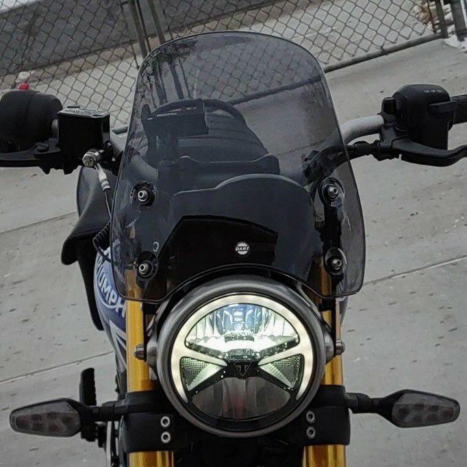 トライアンフ スピード400 マーリンS3 ダークスモーク DART FLYSCREEN