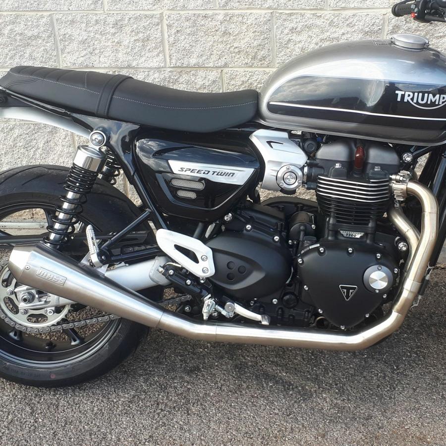 トライアンフスピードツイン1200マフラー トライアンフ Speed Twin(スピードツイン) |マフラー|MOTONE マフラー
