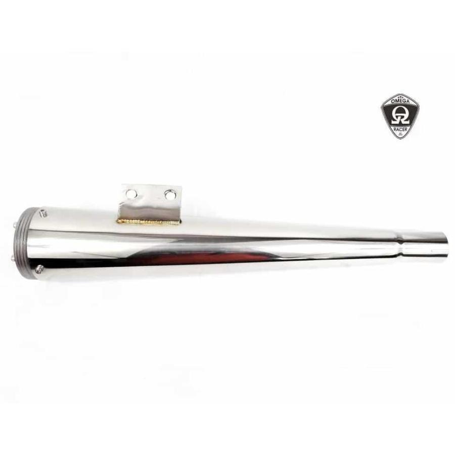 SR400FI/500 スーパートラップスタイル スリップオンマフラー オメガ