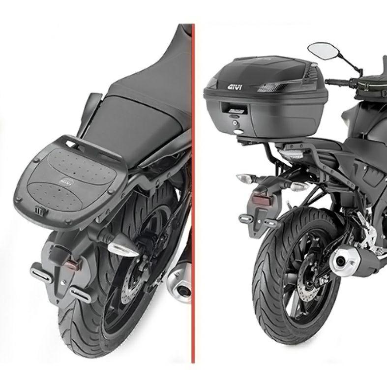 MT-125 20-24 MONOLOCK対応トップケース用 リアキャリア GIVI