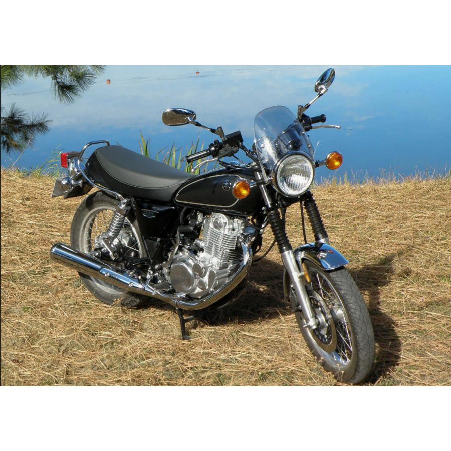 SR400/SR500 スクリーン クラシックS3 ライトスモーク DART FLYSCREENの画像