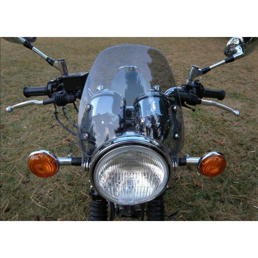 SR400/SR500 スクリーン クラシックS3 ブラック DART FLYSCREEN