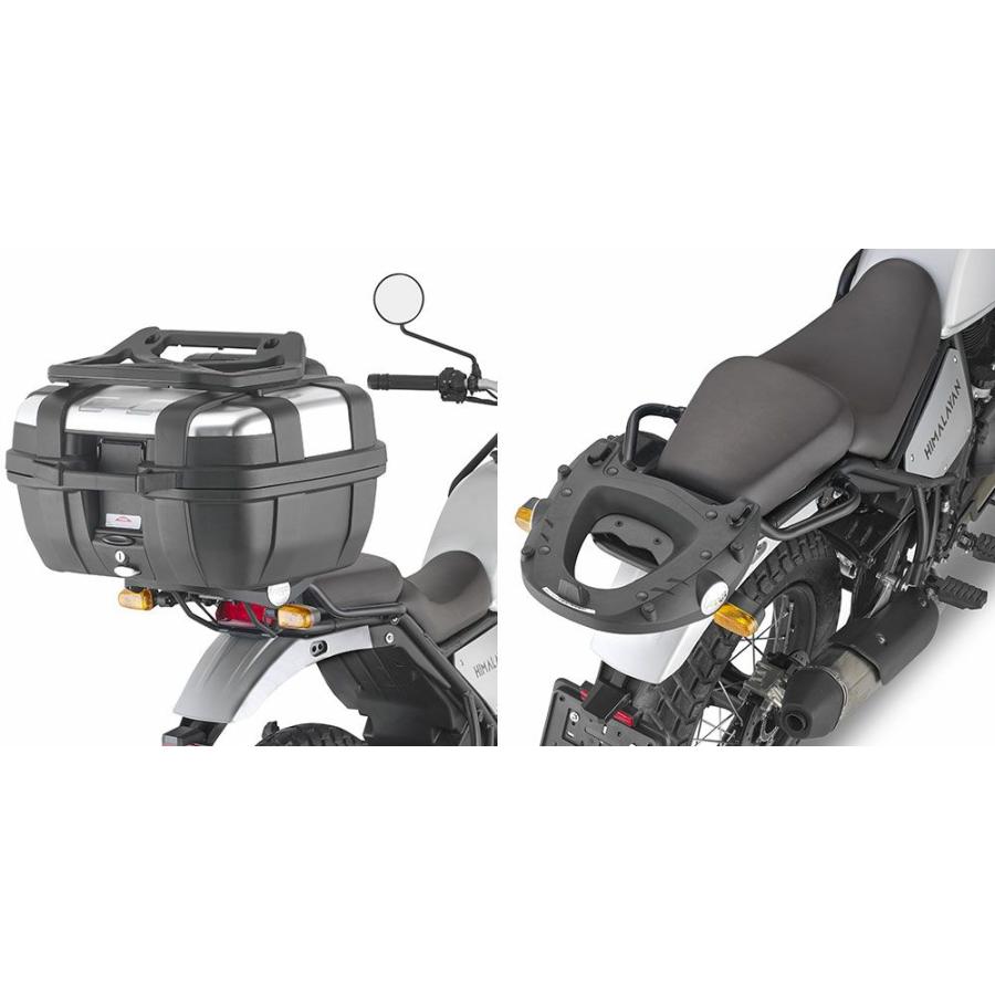 ロイヤルエンフィールド ヒマラヤ 21-23 MONOKEY/MONOLOCK対応トップケース用 リアキャリア GIVI_2