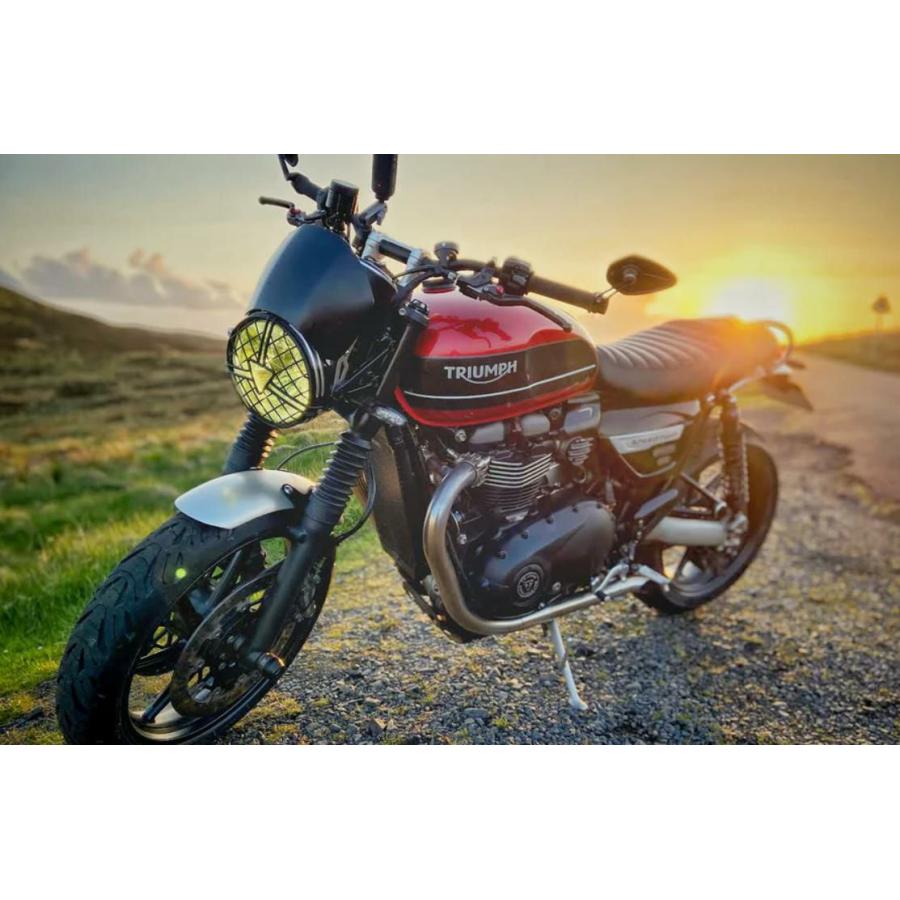 トライアンフ スピードツイン1200 ドラッグパイプ スリップオン