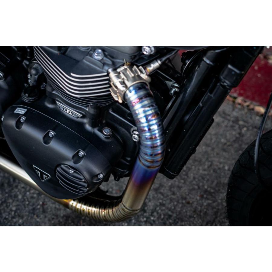 トライアンフ スピードツイン1200 ドラッグフルエキゾーストシステム