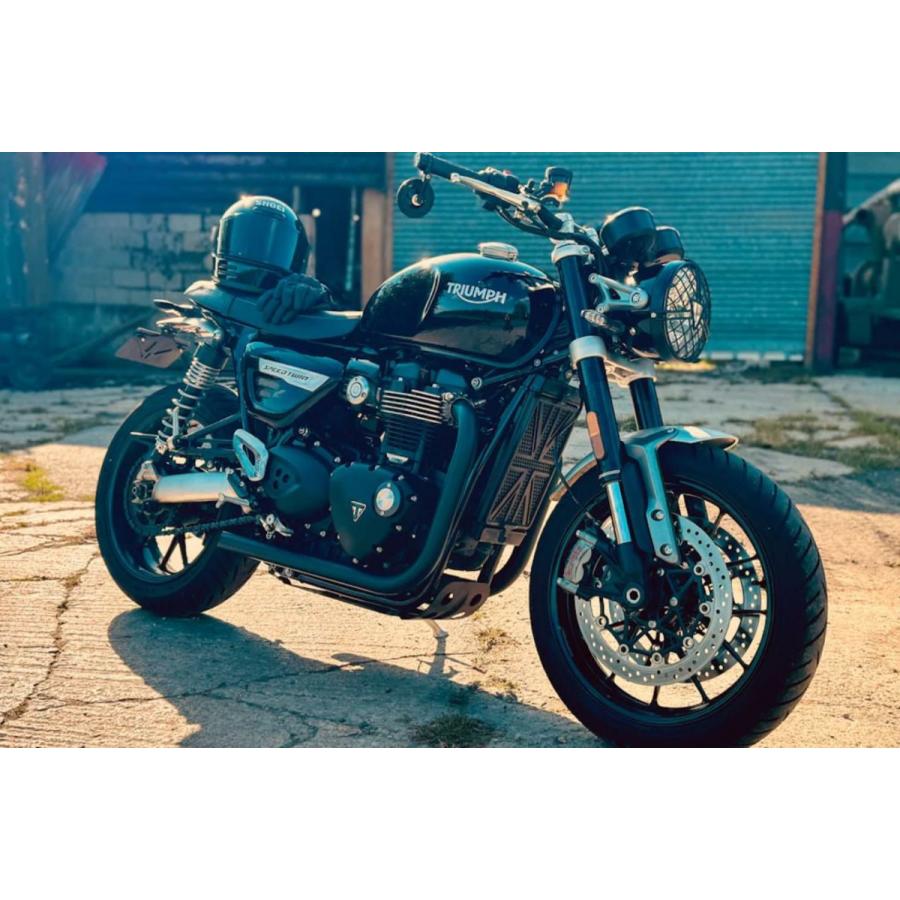 トライアンフ スピードツイン1200 ドラッグフルエキゾーストシステム
