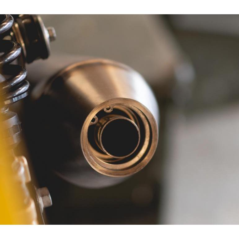 インターセプター/コンチネンタルGT 650 STINGER 2-1フルエキ マフラー