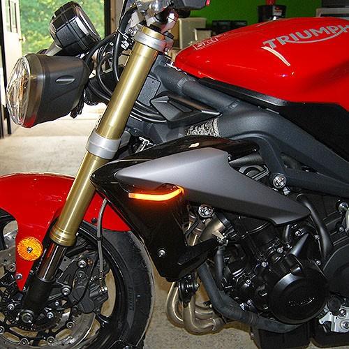 NewRageCycles LEDフロントウィンカー ストリートトリプル 13