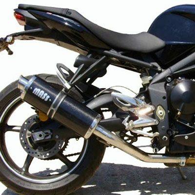 トライアンフ ストリートトリプル675 オーバルカーボン カット