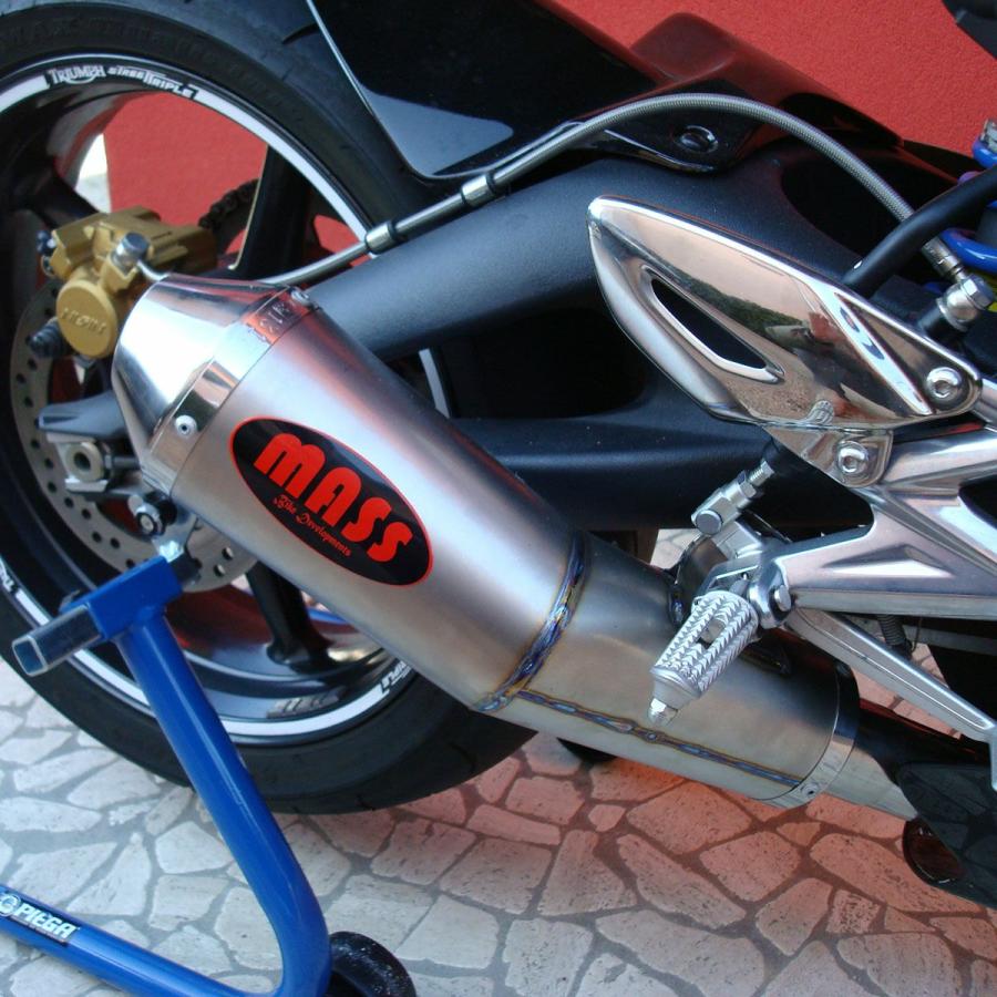 トライアンフ ストリートトリプル675 Tromb チタン Curve カット