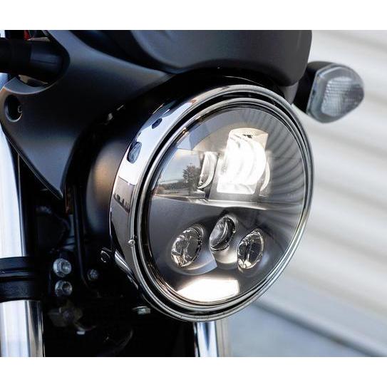 MOTODEMIC EVO-S LED ヘッドライト SV Bandit グラファイト