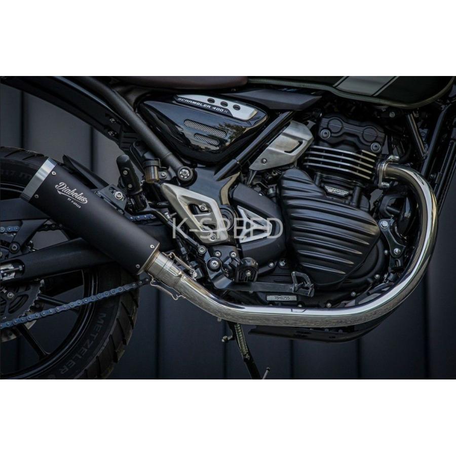 トライアンフ スクランブラー400X/スピード400 フルエキゾースト トライアンフ スクランブラー400X/スピード400 フルエキゾースト