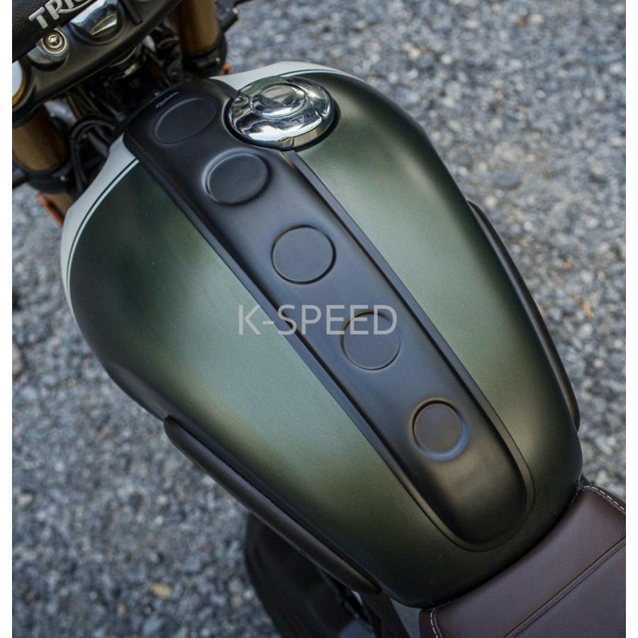 トライアンフ スクランブラー400X/スピード400 タンクカバー ブラック