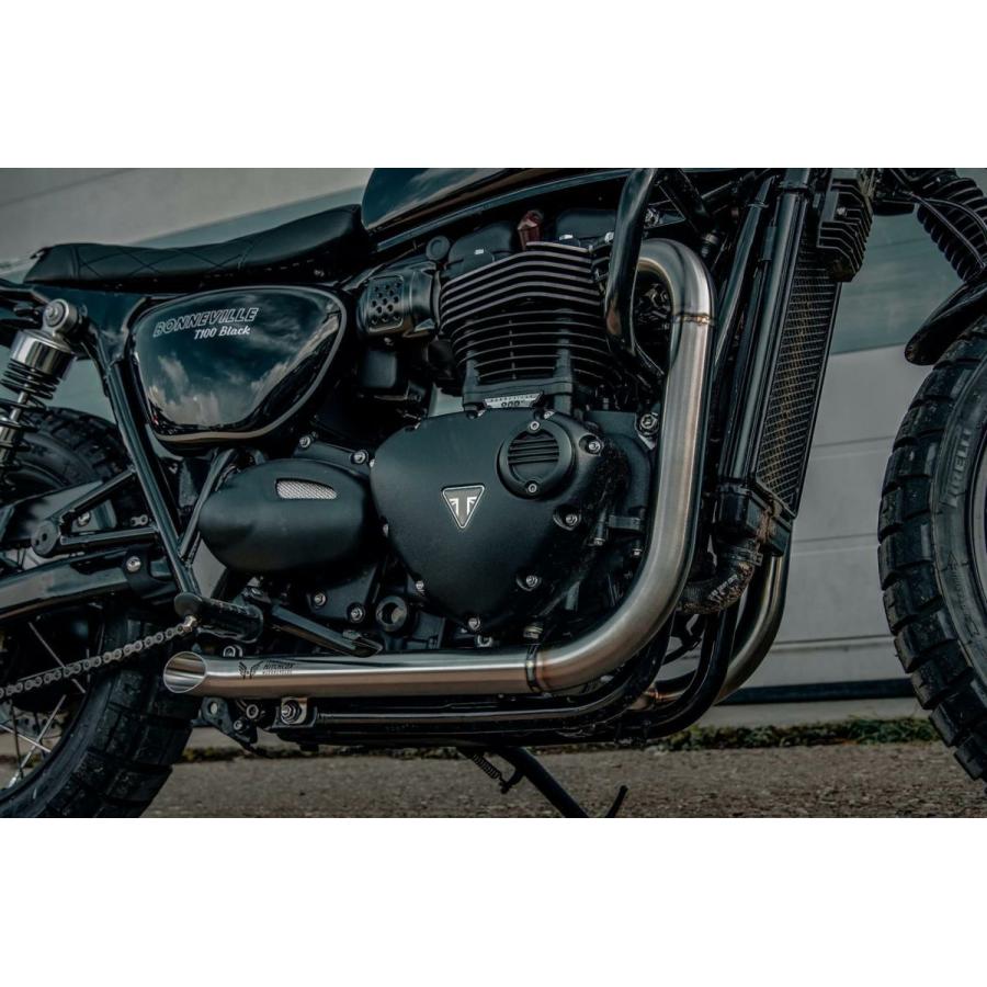 トライアンフ ボンネビルT120 ドラッグフルエキゾーストシステム