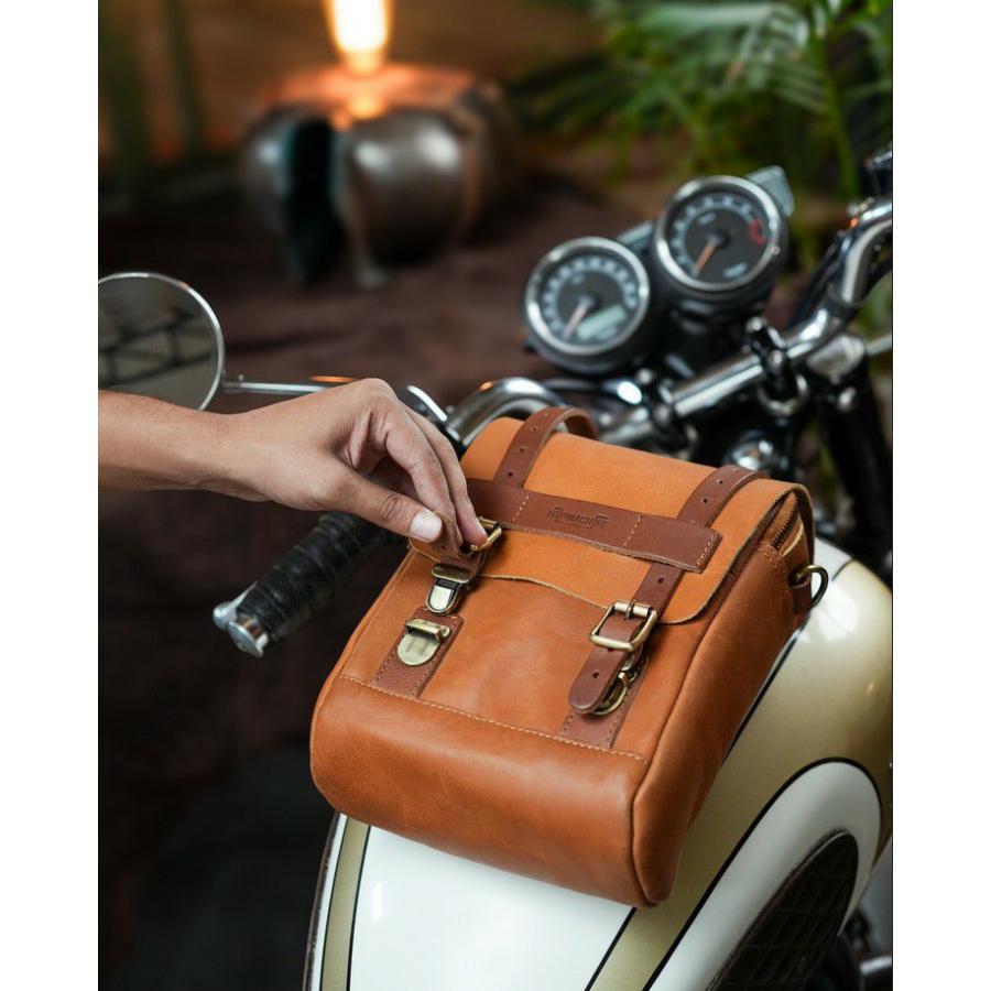 TRIP MACHINE(トリップマシン) タンク＆テールバッグ レザー