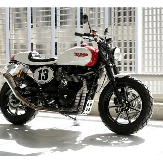 トライアンフ 空冷ボンネビルT100/スクランブラ-900/スラクストン900