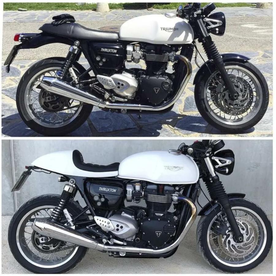 トライアンフ スラクストン1200 純正シート オプションシートカウル付き トライアンフ スラクストン1200 純正シート オプションシートカウル