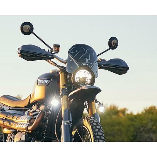 トライアンフ スクランブラー1200/XE ヘッドライト グリル