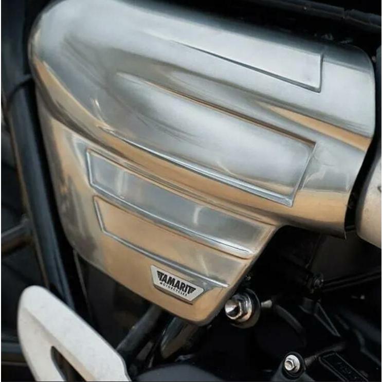 モートーン triumph用サイドカバー　左右セット Motone】Bonneville T120専用サイドカバーが新登場！ | Motone