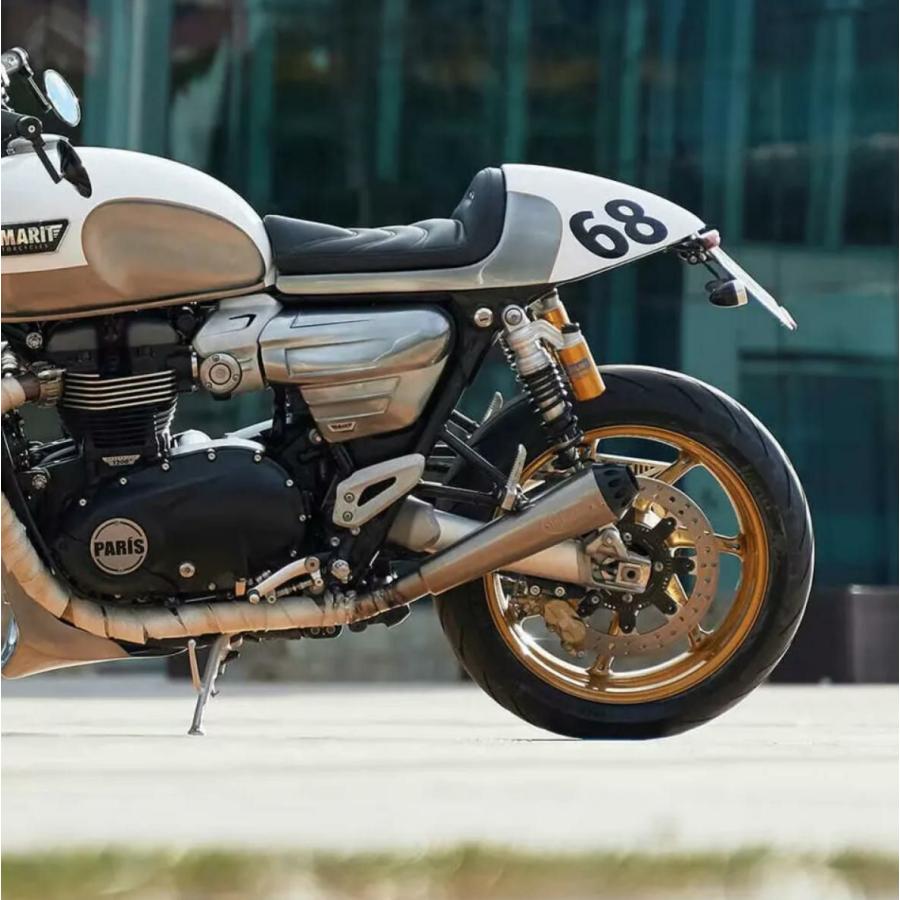 モートーン triumph用サイドカバー　左右セット Motone】Bonneville T120専用サイドカバーが新登場！ | Motone