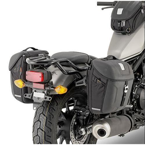 ホンダレブル250、500用　サイドバック、シーシーバー ホンダ（HONDA） レブル250/500 バックレスト付きシーシーバー