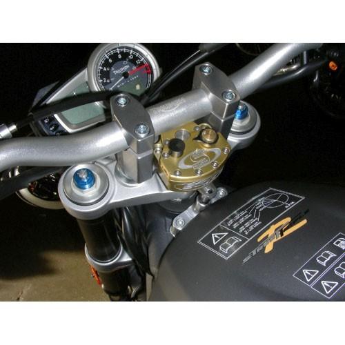 ストリートトリプル675 bitubo ステアリングダンパー Scotte_Performance ステアリングダンパー ストリートトリプル 675/R