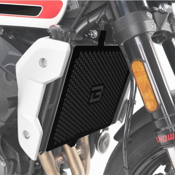 BARRACUDA TRIUMPH トライデント660 ラジエーターガード ブラックの画像