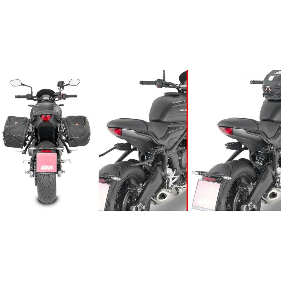 トライアンフ トライデント660/800 サイドバッグサポート REMOVE-X
