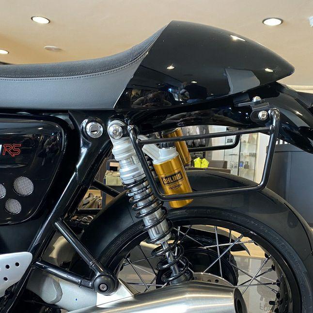 トライアンフ 水冷 スラクストン サドルバッグステー 左右 サテン