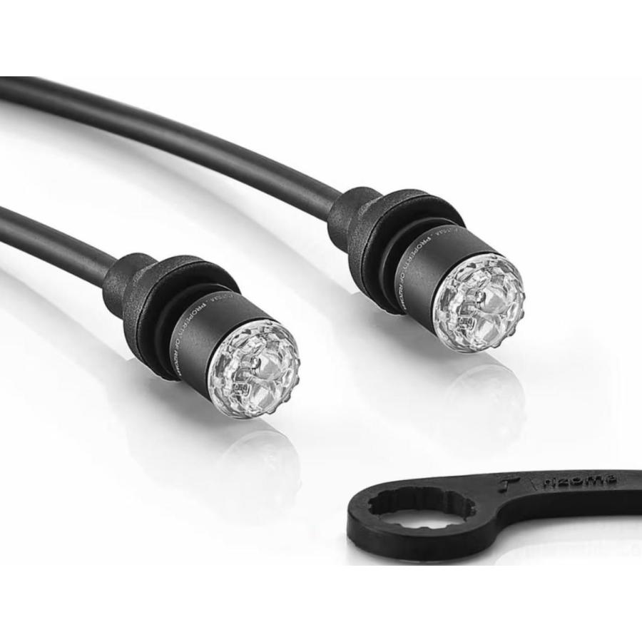 RIZOMA リアウインカー　左右ブレーキ灯連動　汎用品 rizoma 汎用尾灯/制動灯一体型 極小ウインカー 「Light Unit S