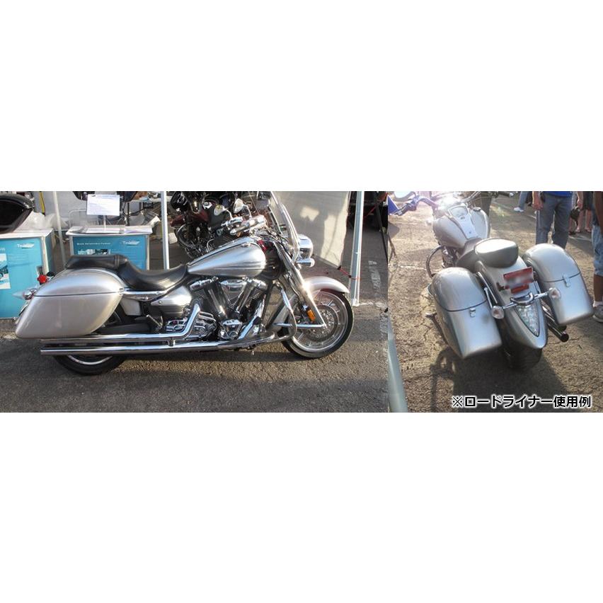 TSU ハードサドルバッグ ジャンボストロング FRP XV1900A ロードライナーの画像