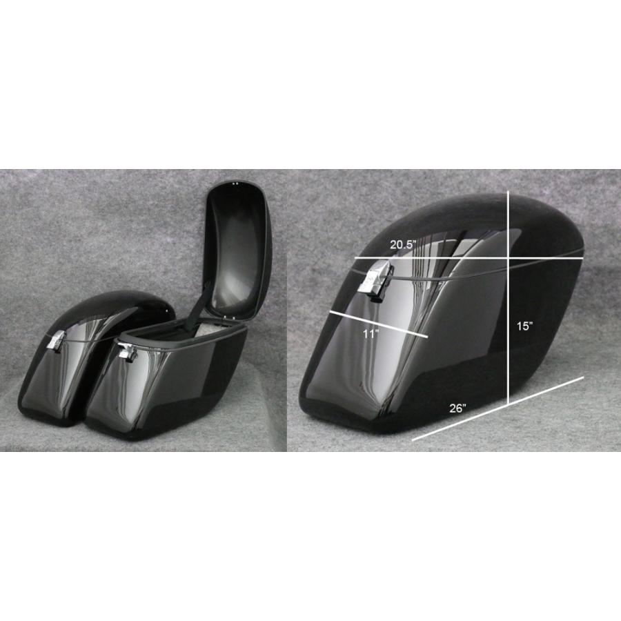 TSU ハードサドルバッグ ジャンボストロングQD FRP Aero750 -07