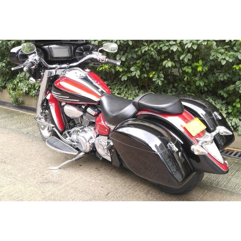 TSU ハードサドルバッグ ジャンボストロングQD FRP ロードライナー/S_2