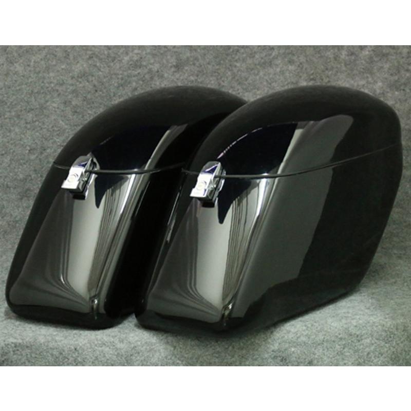 TSU ハードサドルバッグ ストロングQD FRP VT750C シャドウ Aero -07