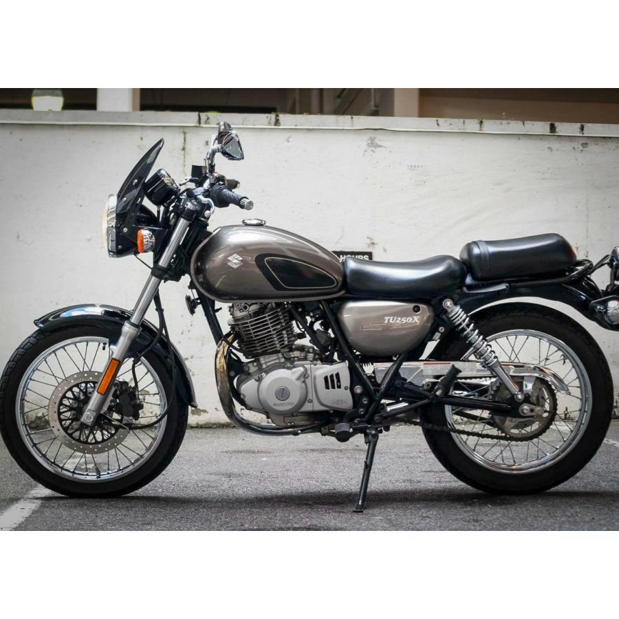 スズキ ST250 スクリーン クラシックS3 ダークスモーク DART FLYSCREENの画像