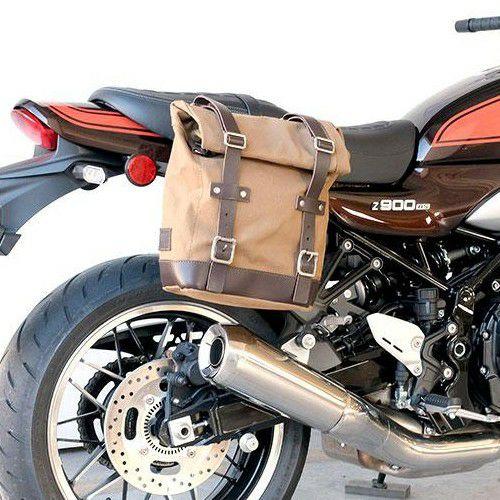 Z900RS/Z650RS 右側サイドバッグレール付 サイドバッグ(キャンパス地