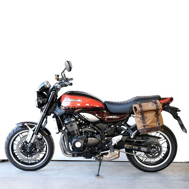 Z900RS/Z650RS 左サイドバッグレール付 サイドバッグ(キャンパス地