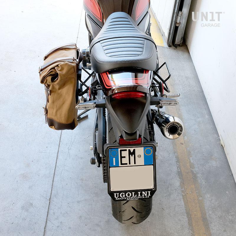 Z900RS/Z650RS 左サイドバッグレール付 サイドバッグ(キャンパス地