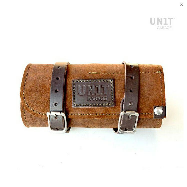 ツールバッグ スプリットレザー チョコレートブラウン UNIT GARAGE ツールバッグ スプリットレザー チョコレートブラウン UNIT GARAGE
