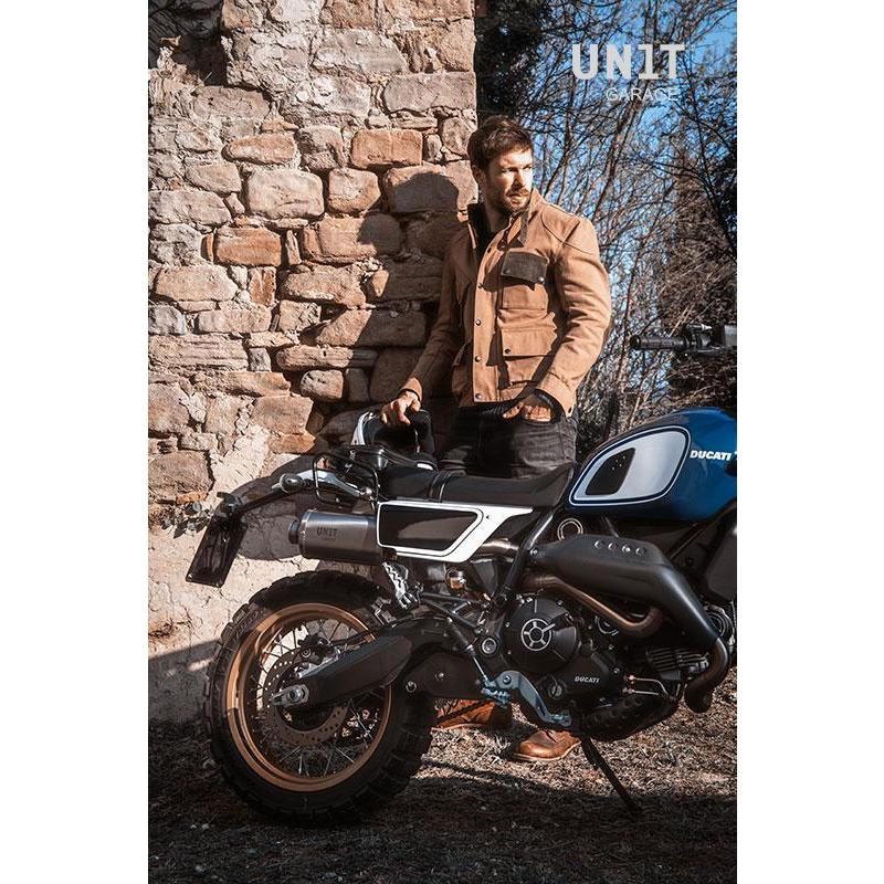 Ducati スクランブラー マフラー フルエキ 15-21- ユニット ガレージ