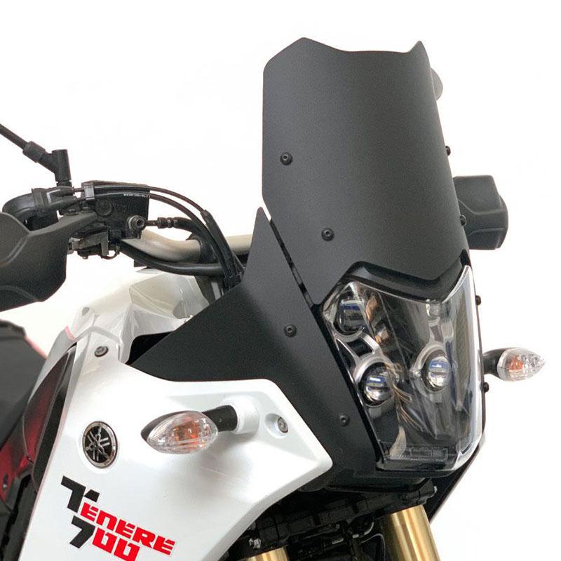 YAMAHA Tenerre 700 スポーツウィンドシールド マットブラック UNIT GARAGE