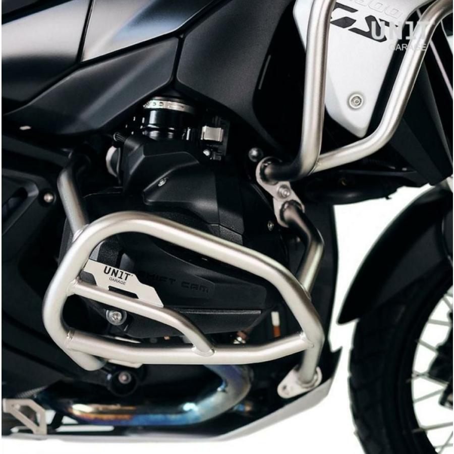 BMW R1300GS/ADV エンジンガード シルバー UNIT GARAGE : モトパーツ 
