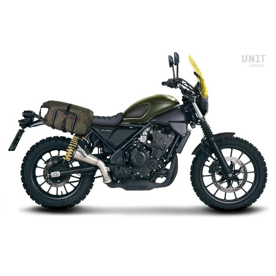 CL500 スリップオンマフラー ローパイプ チタン製 UNIT GARAGE